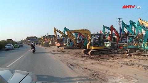 Ngang nhiên vi phạm hành lang an toàn giao thông đường bộ, đường sắt trên Quốc lộ 5