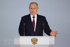 Tổng thống Nga ký ban hành luật đình chỉ tham gia New START
