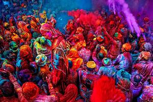 Lễ hội sắc màu tại Ấn Độ