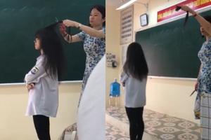 Dư luận việc cô giáo cắt tóc học sinh
