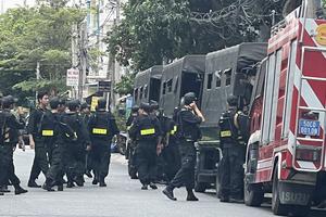 Hàng trăm Cảnh sát kiểm tra công ty mua bán nợ HOME CREDIT, GALAXY