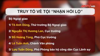Cơ quan An ninh điều tra ra kết luận điều tra vụ án xảy ra tại Bộ Ngoại giao và một số địa phương 