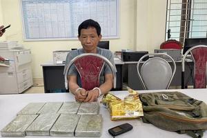 Bắt vụ vận chuyển 8 bánh ma túy đến Lóng Luông