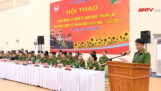 Khai mạc giải thể thao chào mừng Kỷ niệm 55 năm thành lập Học viện CSND