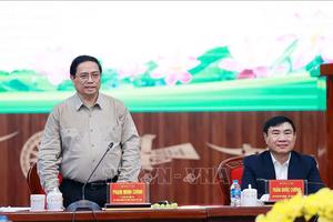 Thủ tướng Phạm Minh Chính làm việc với Ban Thường vụ Tỉnh uỷ Điện Biên 