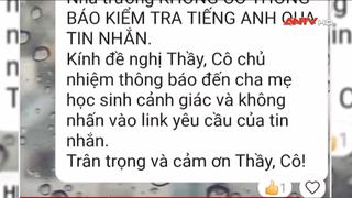 Nhà trường cảnh báo phụ huynh cảnh giác khi nhận tin nhắn kèm đường link lạ