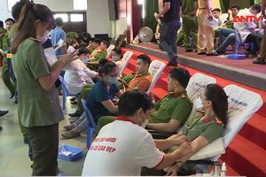 Công an Đà Nẵng hưởng ứng hiến máu tình nguyện 