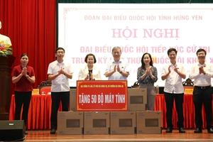 Bộ trưởng Tô Lâm tiếp xúc cử tri tại thị xã Mỹ Hào, tỉnh Hưng Yên