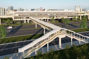 TP.HCM xây 9 cầu bộ hành kết nối các ga trên cao tuyến Metro số 1