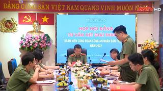 Họp Hội đồng tư vấn xét Giải thưởng “Đoàn viên Công đoàn CAND tiêu biểu” năm 2022