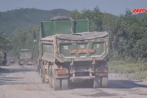 Quảng Bình: Mất an toàn giao thông từ xe vận chuyển ở các mỏ đá