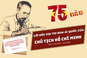 75 năm Ngày Chủ tịch Hồ Chí Minh ra Lời kêu gọi thi đua ái quốc (11/6/1948 - 11/6/2023)