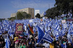 Biểu tình phản đối cải cách tư pháp tiếp diễn tại Israel