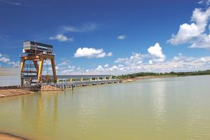 Hồ thủy điện lớn nhất miền Nam phát điện ổn định trở lại 