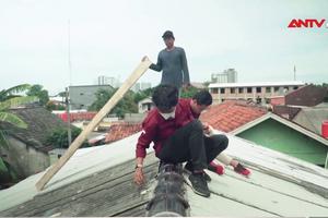Mái nhà chống nắng nóng tại Indonesia