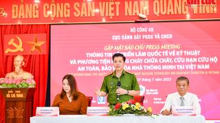 Triển lãm quốc tế về kỹ thuật, phương tiện PCCC&CNCH tại Hà Nội