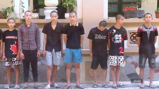 Khởi tố vụ án, tạm giữ hình sự 12 đối tượng gây rối trật tự công cộng