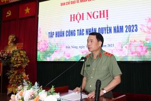 Thứ trưởng Lê Quốc Hùng dự hội nghị công tác nhân quyền năm 2023