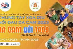 Phát động Chương trình nhắn tin “Chung tay xoa dịu nỗi đau da cam năm 2023”
