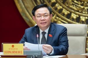 Chủ tịch Quốc hội Vương Đình Huệ chủ trì Diễn đàn Người Lao động năm 2023