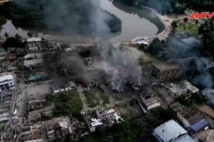 Thái Lan: Số người thiệt mạng trong vụ nổ kho pháo hoa tiếp tục tăng