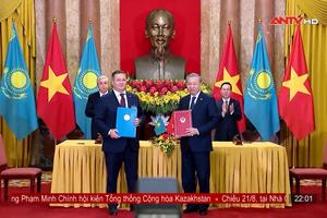 Việt Nam và Kazakhstan ký kết nhiều văn kiện hợp tác quan trọng
