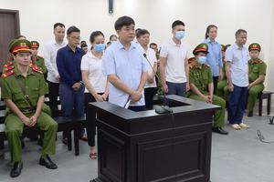 Bị cáo Nguyễn Đức Chung hầu Tòa trong vụ án thứ tư