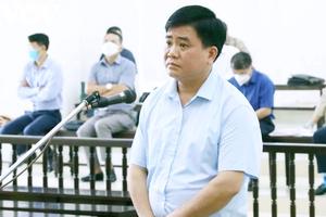 Ông Nguyễn Đức Chung phủ nhận vai trò chỉ đạo vụ cây xanh