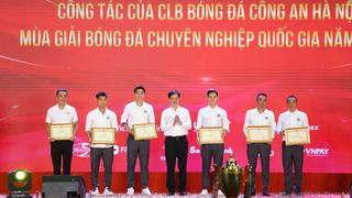 CLB bóng đá Công an Hà Nội tổng kết mùa giải bóng đá chuyên nghiệp Quốc gia năm 2023 