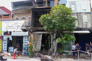 Vụ cháy cửa hàng tạp hoá làm 2 bố con tử vong: Nguyên nhân do chập điện