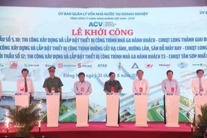 Thủ tướng Phạm Minh Chính phát lệnh khởi công nhà ga hành khách sân bay Long Thành