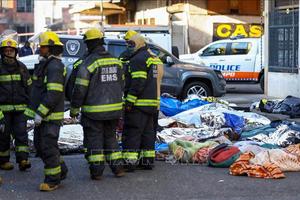 74 người thiệt mạng trong vụ hỏa hoạn tại Nam Phi