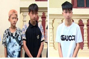 Truy bắt nhóm thanh thiếu niên cướp táo tợn tại huyện Hoằng Hoá
