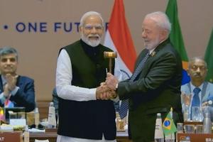 Thủ tướng Ấn Độ bàn giao chức Chủ tịch G20 cho Tổng thống Brazil