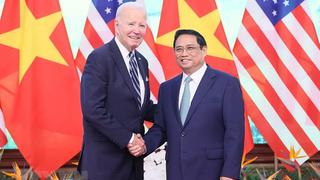 Thủ tướng Phạm Minh Chính hội kiến Tổng thống Hoa Kỳ Joe Biden