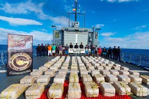 Colombia thu giữ 3 tấn cocaine trên biển Caribe