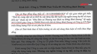 Nghi vấn làm giả hợp đồng để dự thầu?