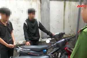Khống chế hai đối tượng trộm cắp xe máy