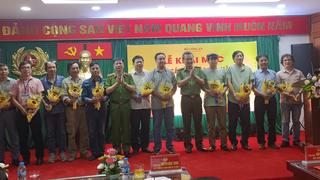 Khai mạc trại sáng tác mỹ thuật về đề tài Cảnh sát cơ động