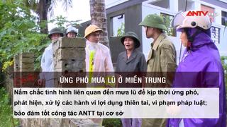 Công điện của Bộ Công an về ứng phó mưa lũ ở miền Trung