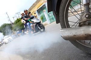 Đề xuất kiểm tra khí thải định kỳ đối với xe máy