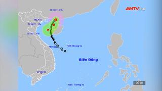 Bão số 5 di chuyển nhanh, ven biển Quảng Ninh - Hải Phòng có gió giật cấp 8