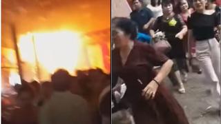 Vũng Tàu: Cháy lớn tại hội trường tiệc cưới hàng trăm người 