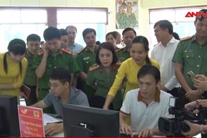 Công an tỉnh Nam Định phối hợp thực hiện dịch vụ công trực tuyến
