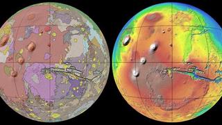 NASA công bố bản đồ băng trên sao Hỏa