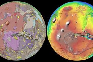 NASA công bố bản đồ băng trên sao Hỏa