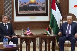 Ngoại trưởng Mỹ tới Bờ Tây gặp Tổng thống Palestine