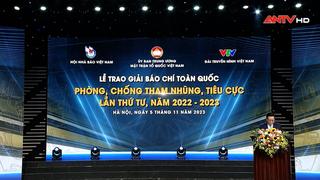 Trao giải báo chí về phòng chống tham nhũng, tiêu cực