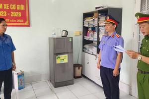 Bắt cán bộ Trung tâm đăng kiểm xe cơ giới Kiên Giang 