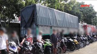 Bảo vệ dân phố phối hợp ngăn chặn vụ đua xe trái phép